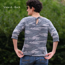 Load image into Gallery viewer, Eira top PDF Pattern - Ploen Patterns
