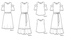 Load image into Gallery viewer, Vera dress & top PDF Pattern - Ploen Patterns