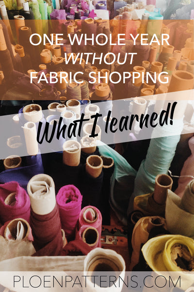 What one year without buying fabric taught me