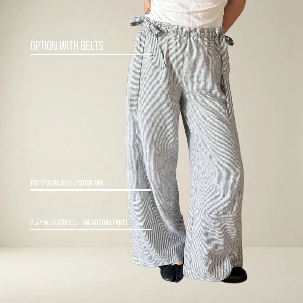 PT003 - 3 in 1 pants beginner friendly with knotted waist
