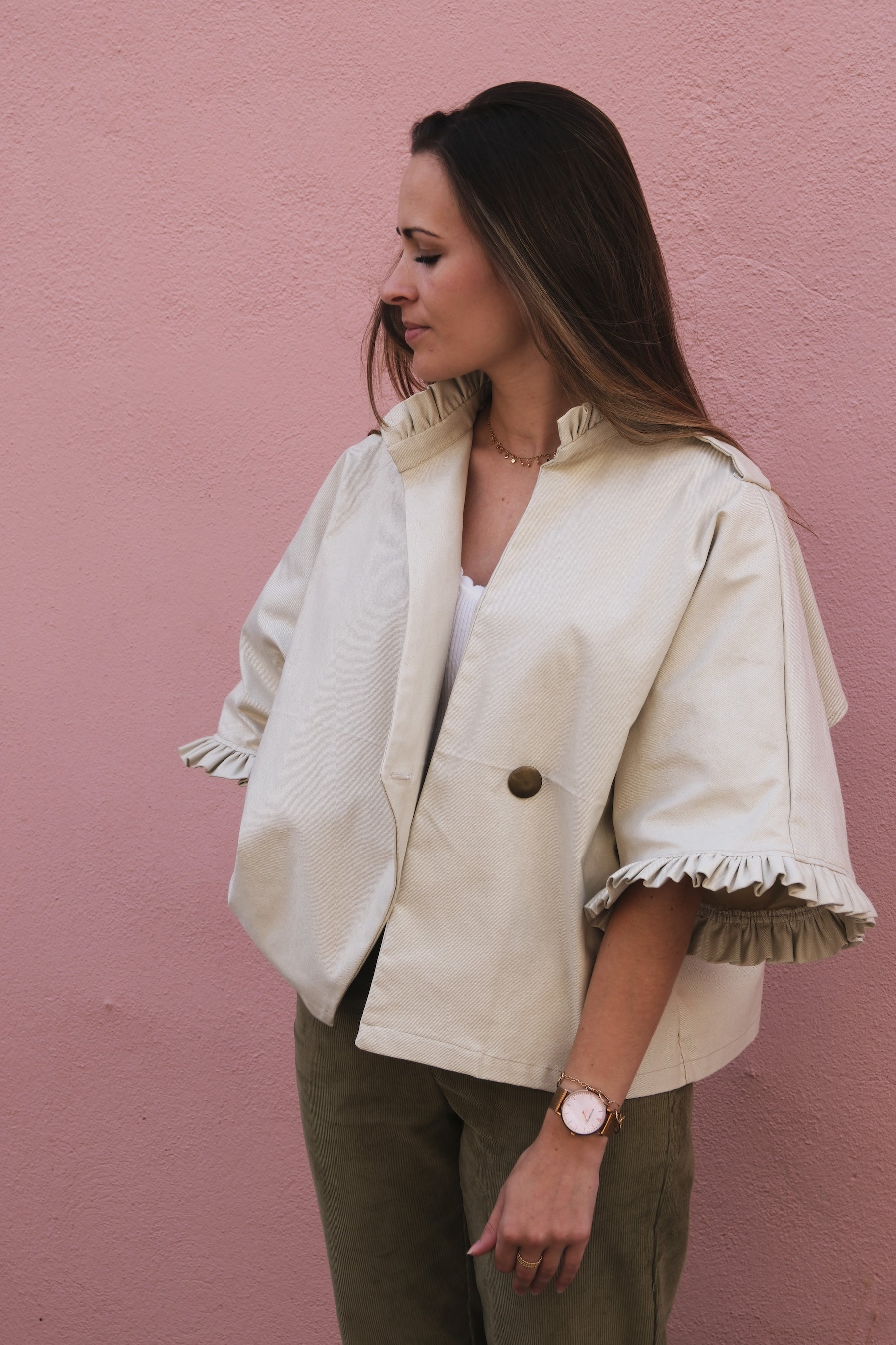 Alixia trench coat - Cha' Coud