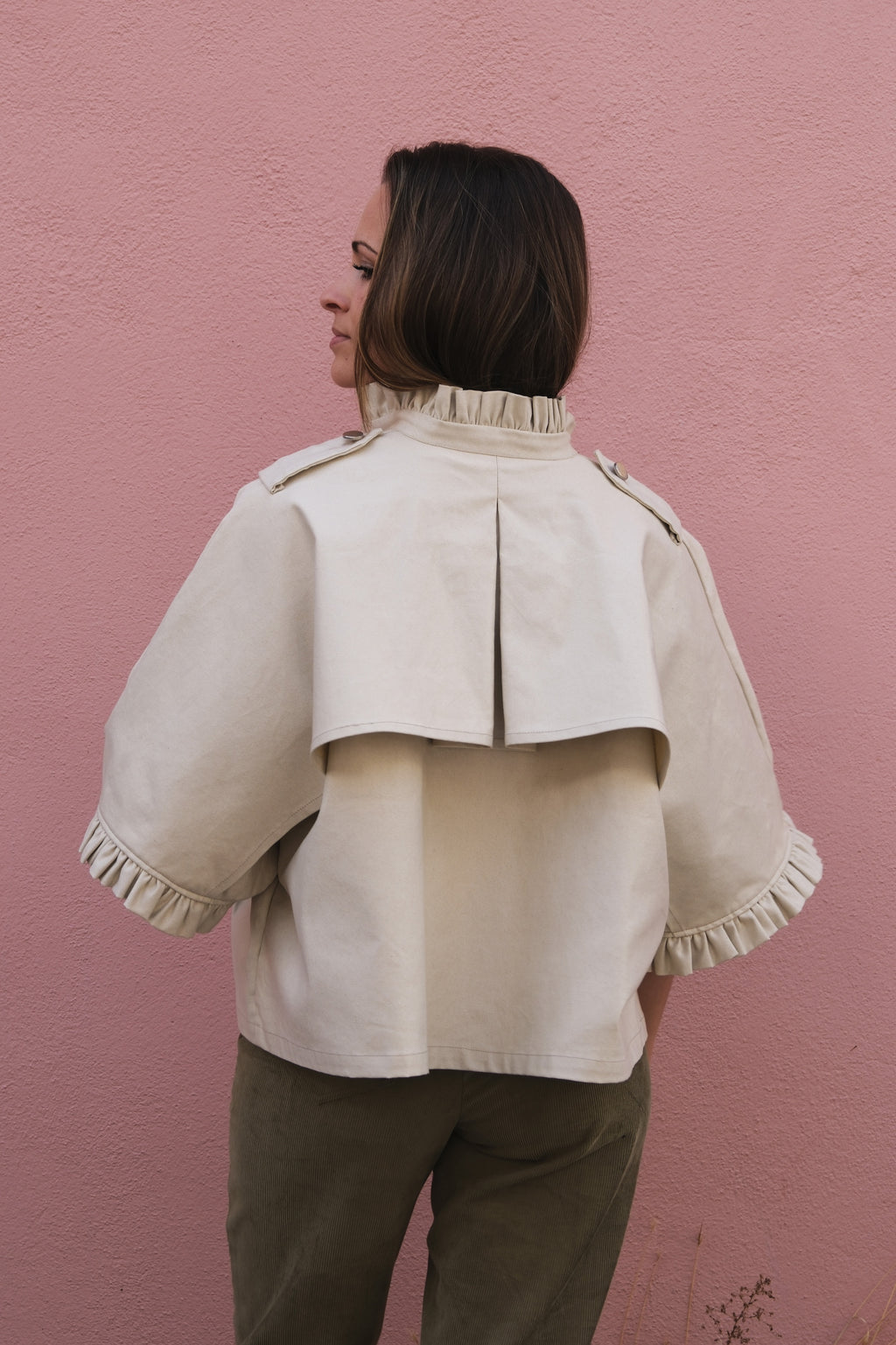 Alixia trench coat - Cha' Coud