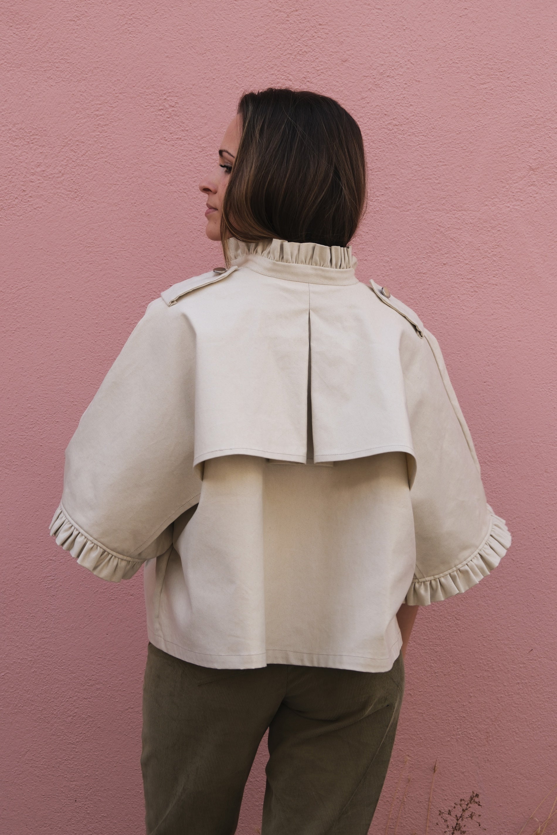 Alixia trench coat - Cha' Coud