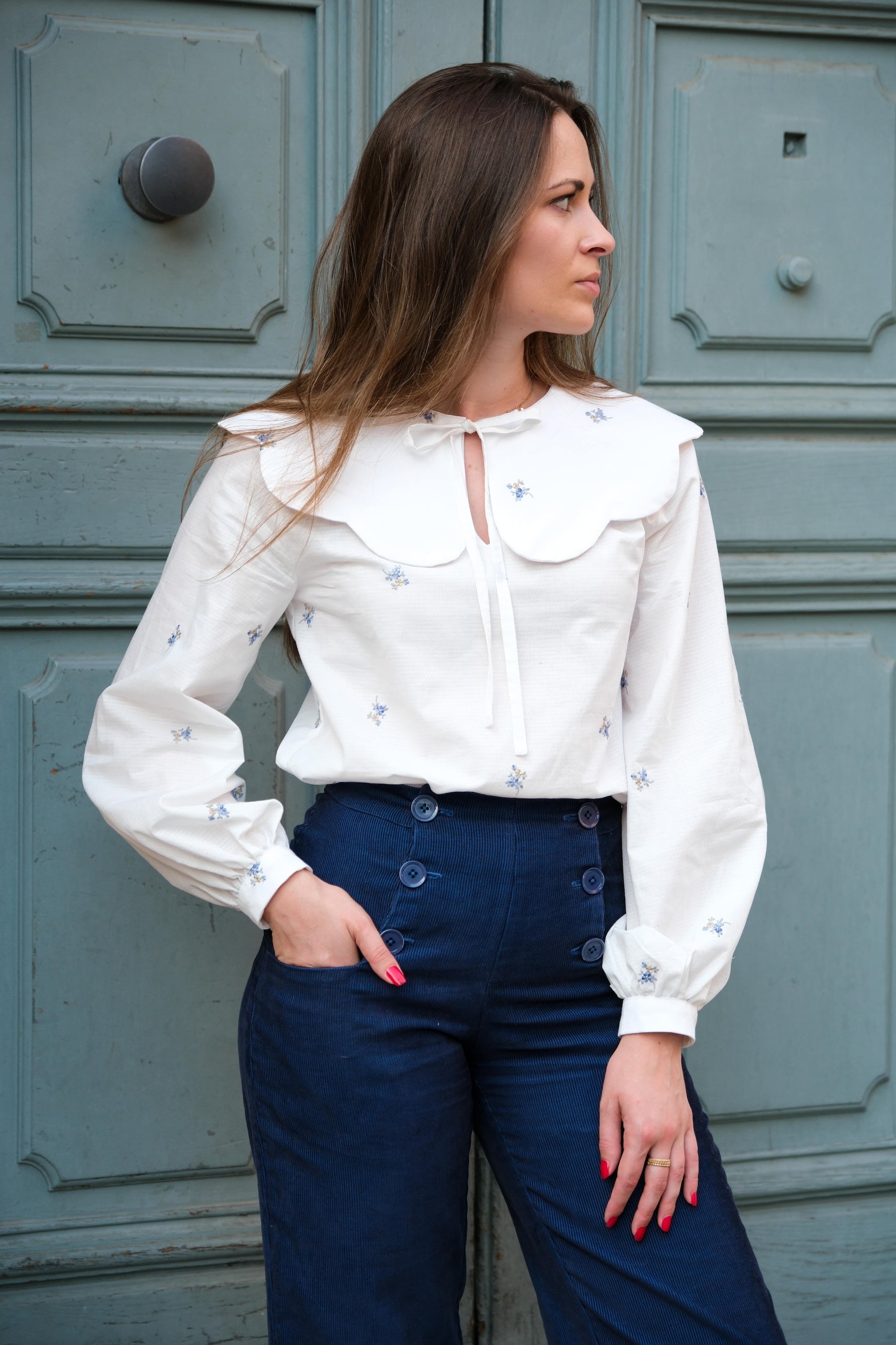 Valentine blouse PDF