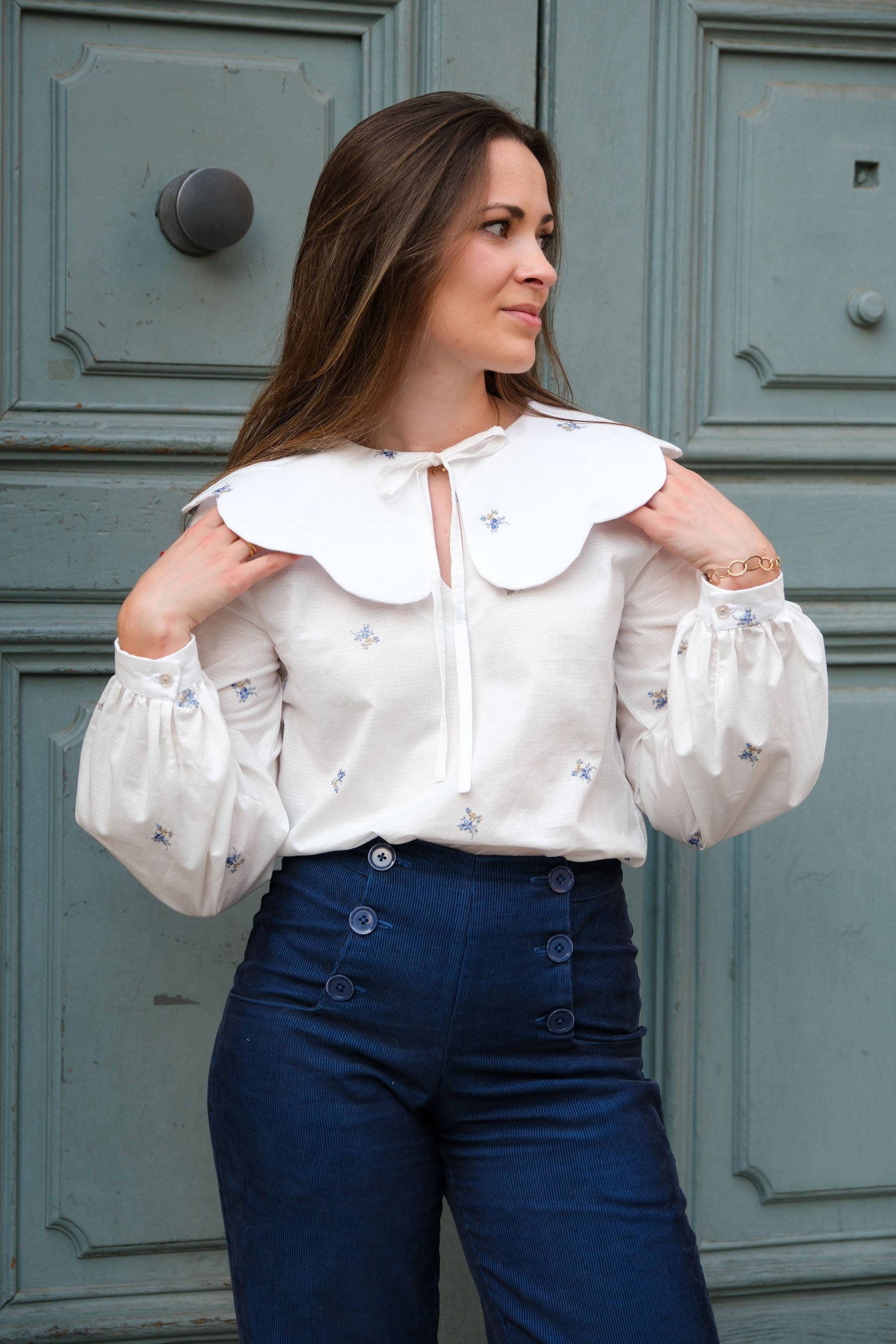 Valentine blouse PDF