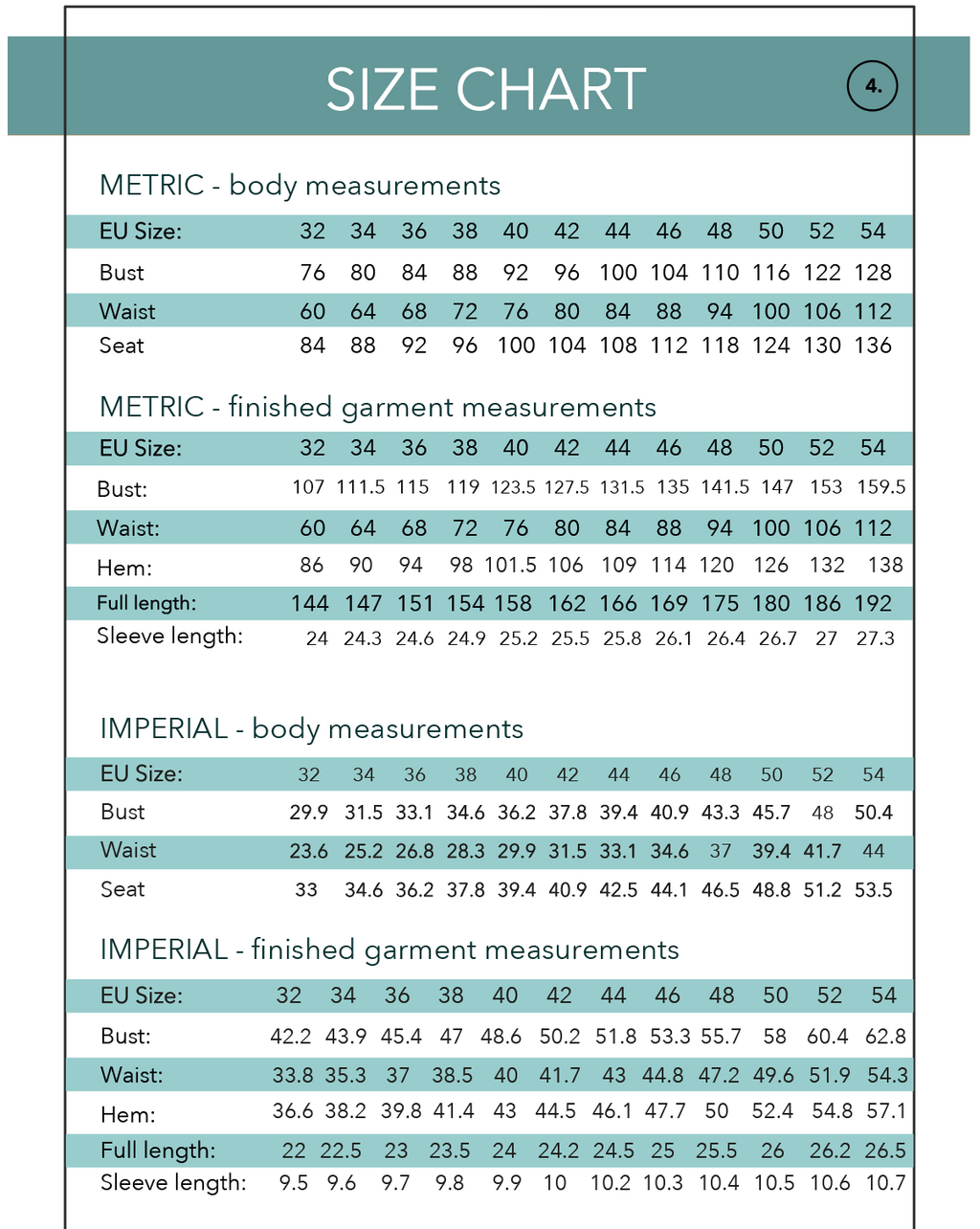 Jersey pattern bundle PDF