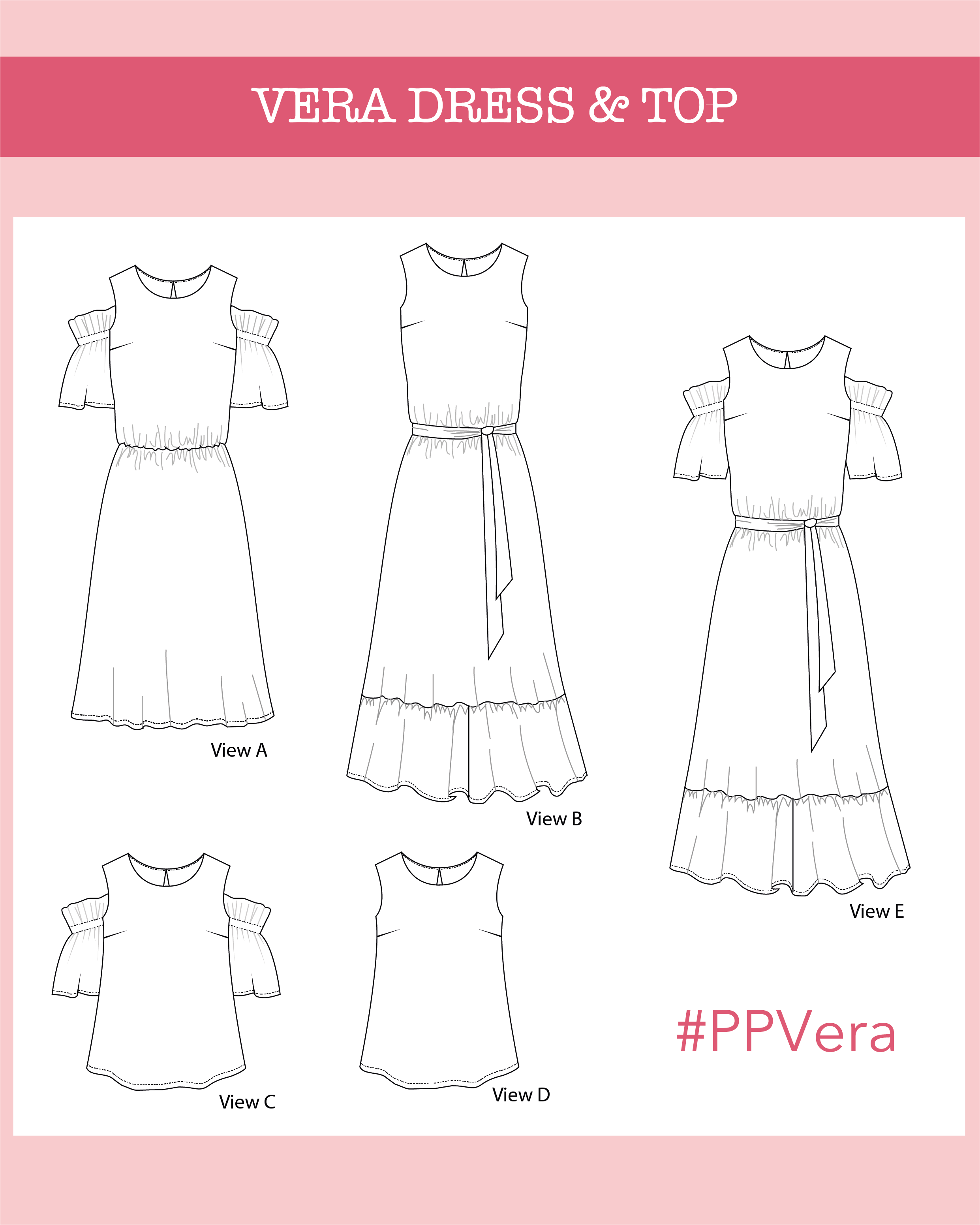 Vera + Tyra pattern bundle PDF