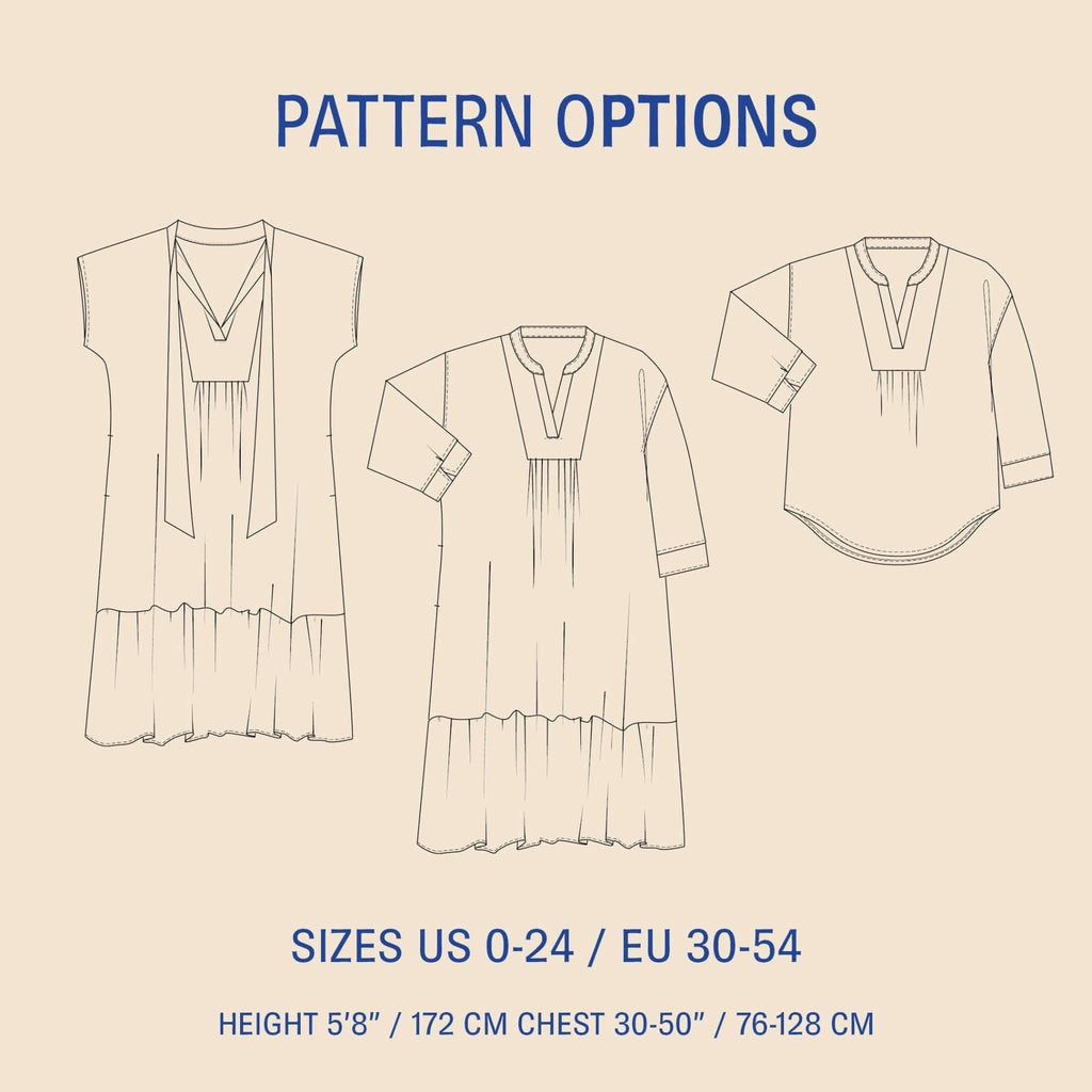 Aurora Dress Sewing Pattern Wardrobe By Me