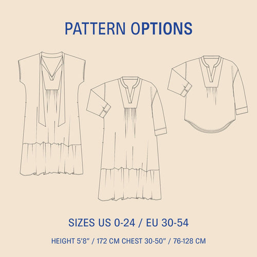 Aurora Dress Sewing Pattern Wardrobe By Me