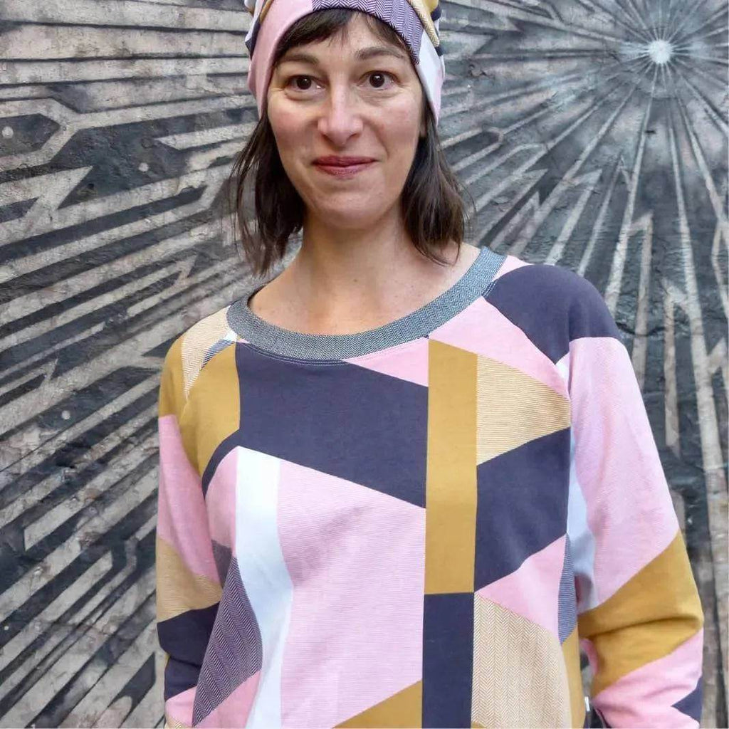 Bluzka Raglan Pattern Boxy Raglan Sweater PDF sewing pattern – Ploen Patterns