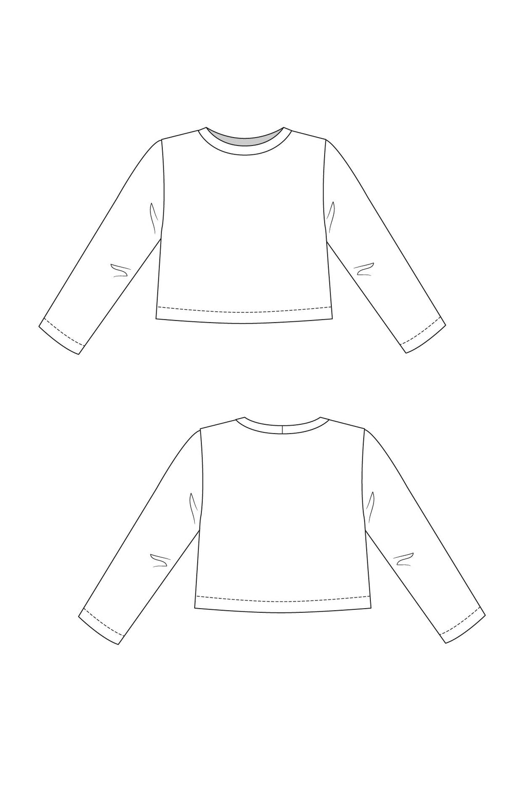 INARI dress & crop tee