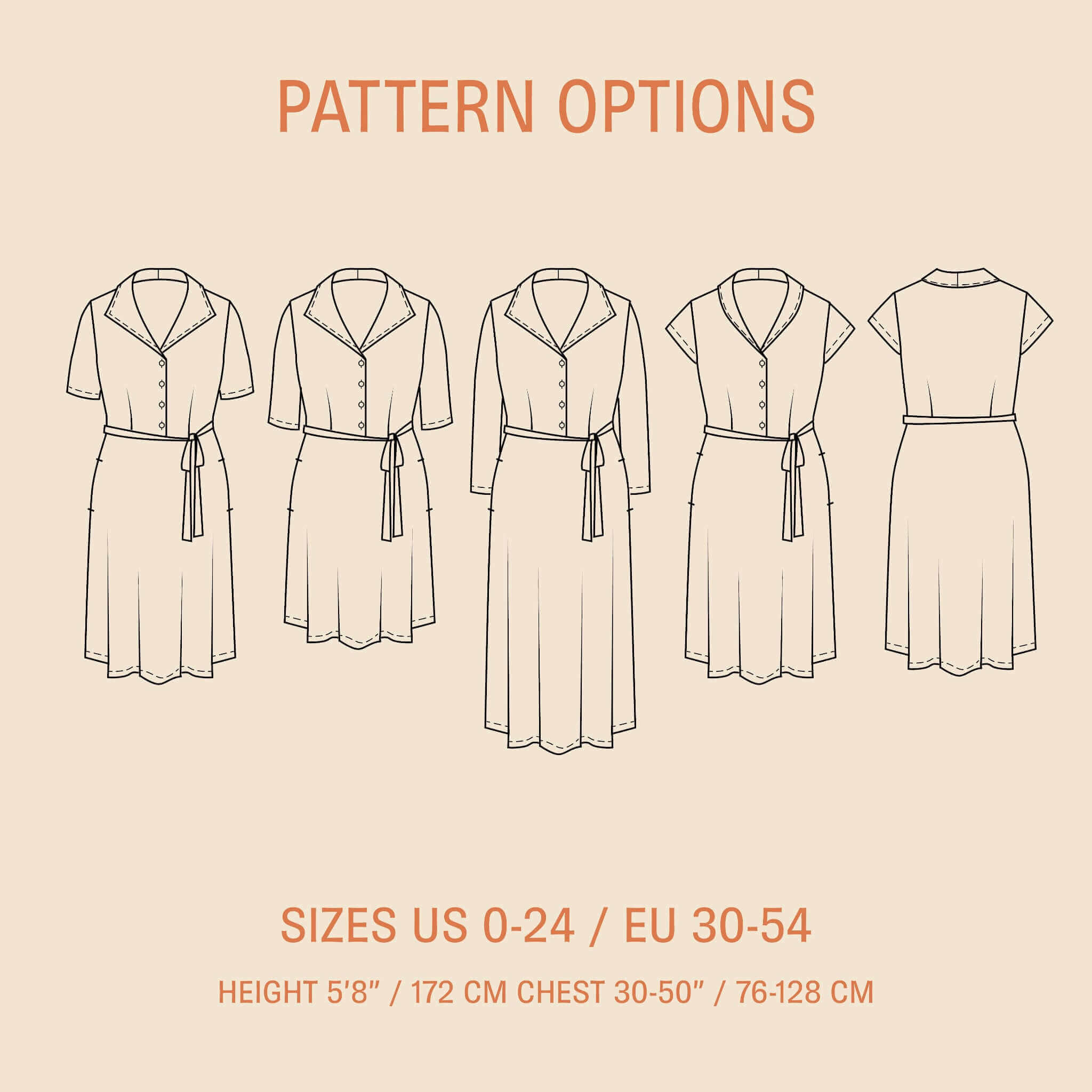 Marianne Dress Sewing Pattern Wardrobe By Me