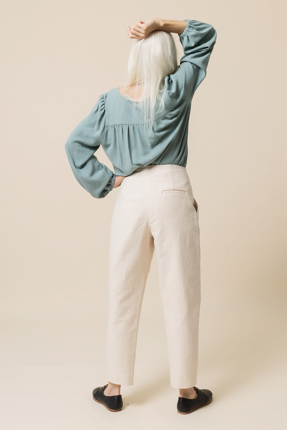 Reverse Mitchell Pattern Mitchell Trousers PDF Pattern – Ploen Patterns