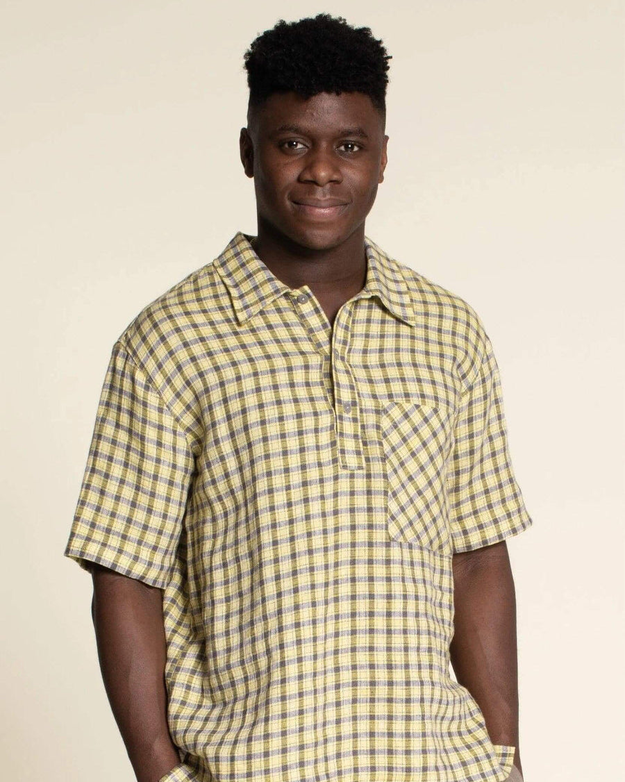 Woven Polo Shirt sewing pattern Wardrobe By Me