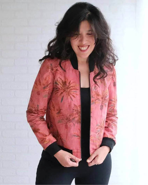 Amelia Bomber Jacket sewing pattern Wardrobe By Me