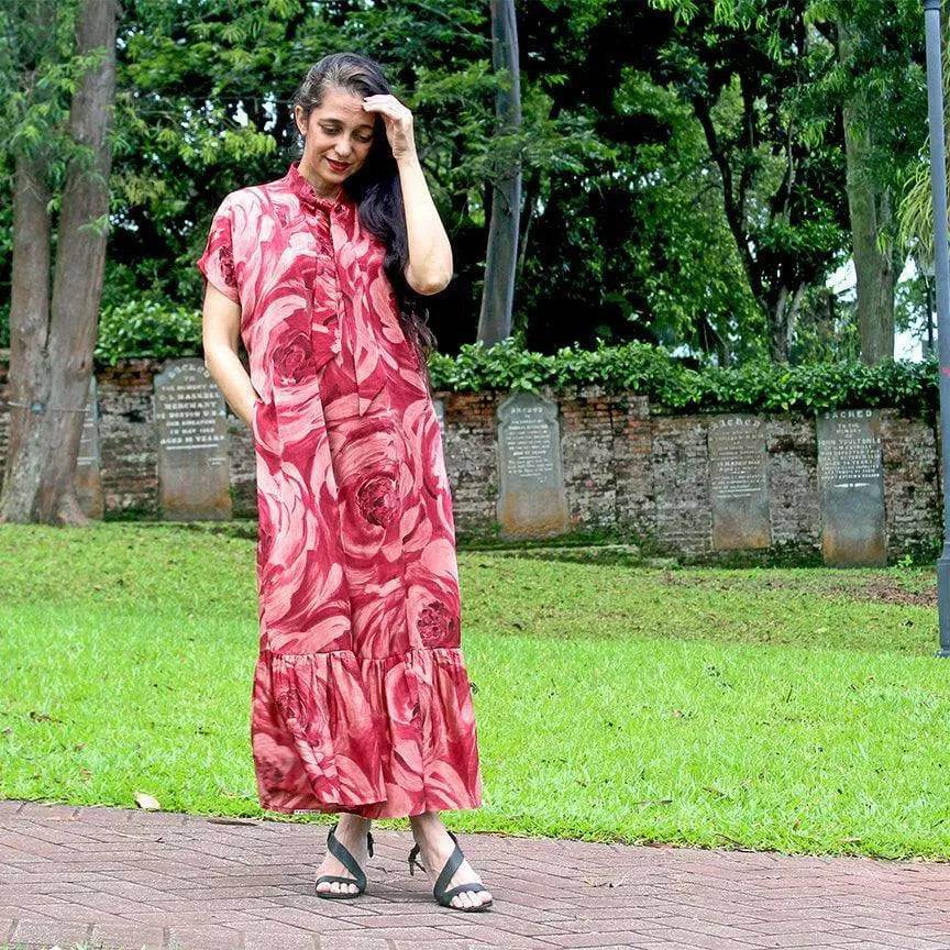 Aurora Robe Pattern Aurora Dress PDF Sewing Pattern – Ploen Patterns