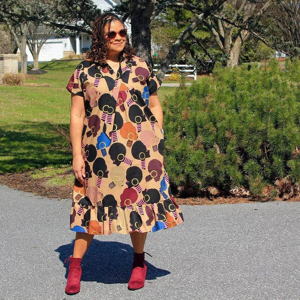 Aurora Robe Pattern Aurora Dress PDF Sewing Pattern – Ploen Patterns
