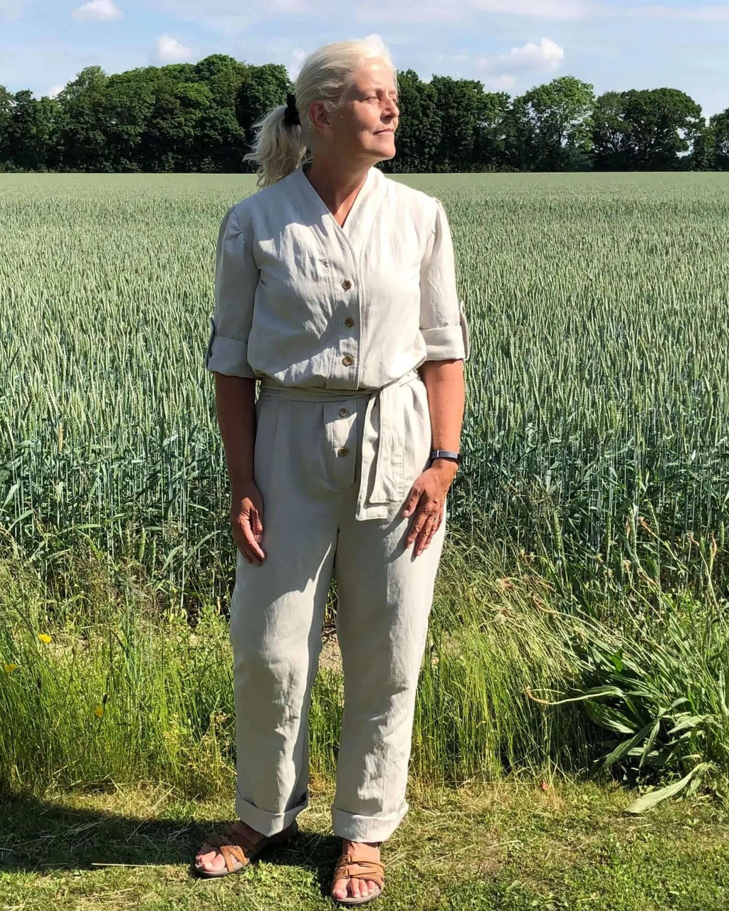 Aviator Jumpsuit sewing pattern Wardrobe By Me
