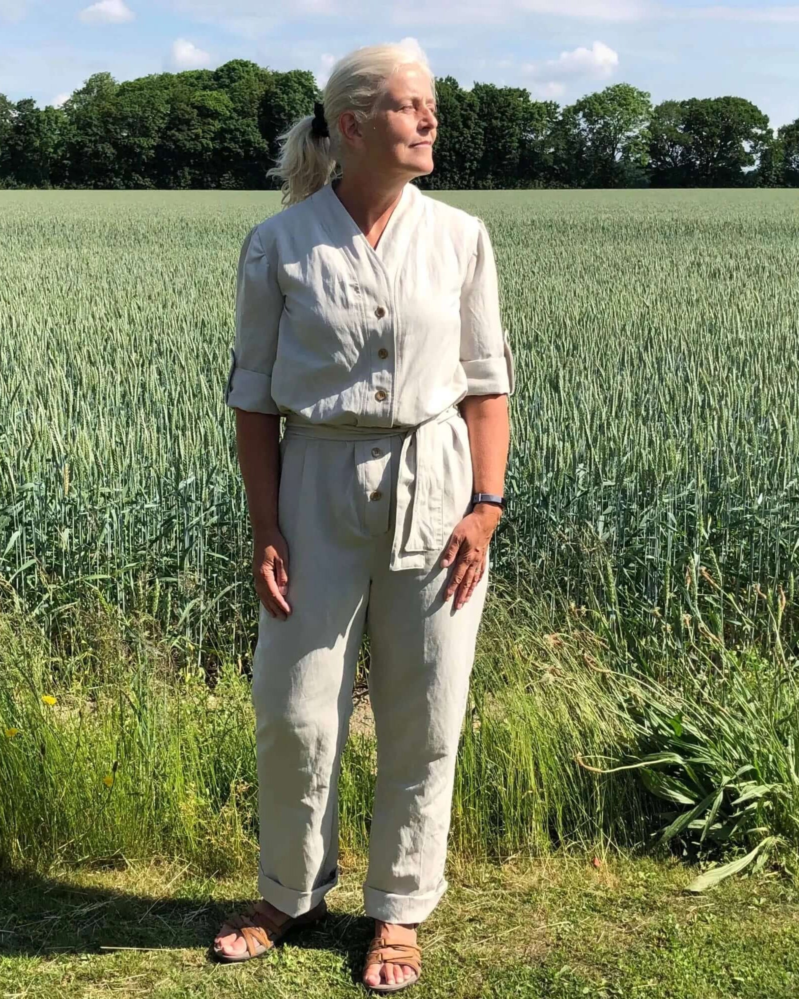 Aviator Jumpsuit sewing pattern Wardrobe By Me