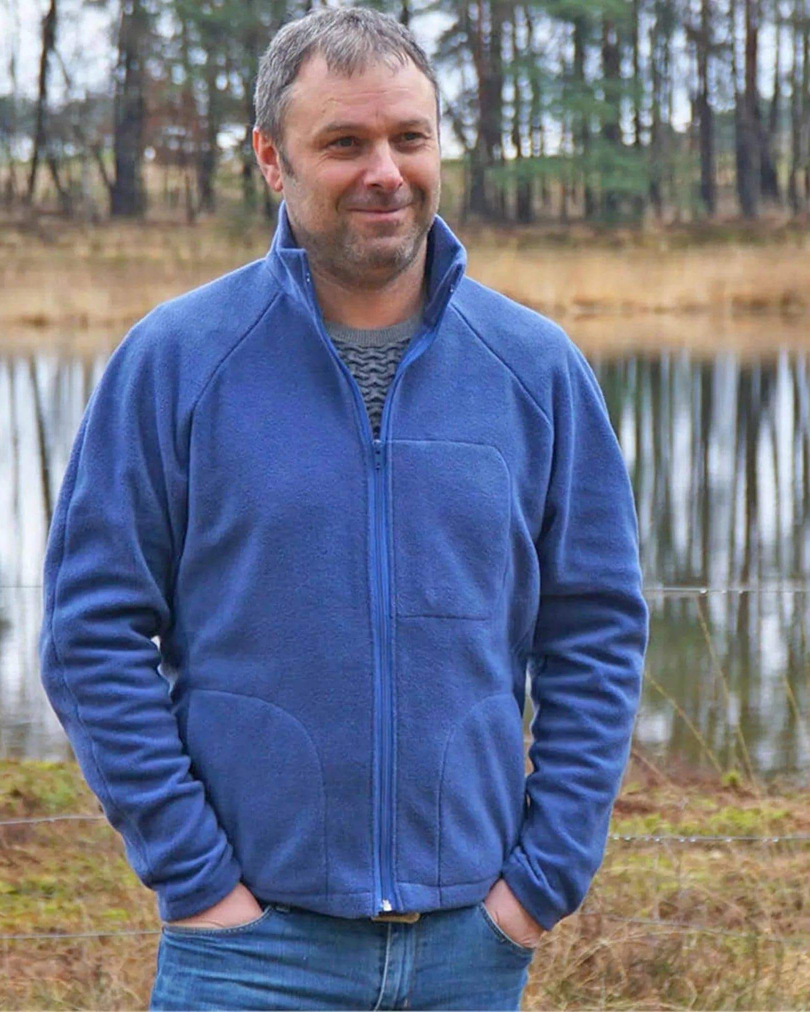 Men's Fleece jacket pattern Wardrobe By Me