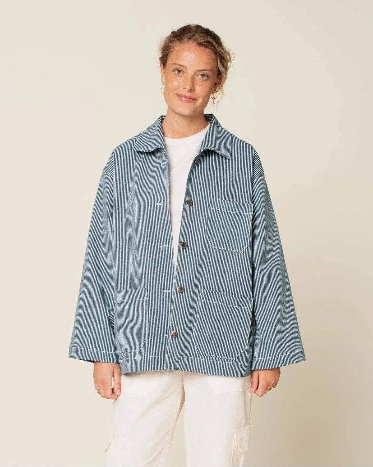 Painter Jacket pattern- Unisex Wardrobe By Me