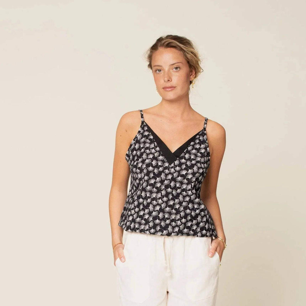 V-neck Camisole sewing pattern Wardrobe By Me