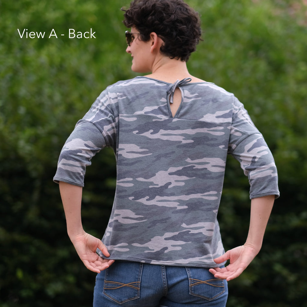 Eira top Paper Pattern