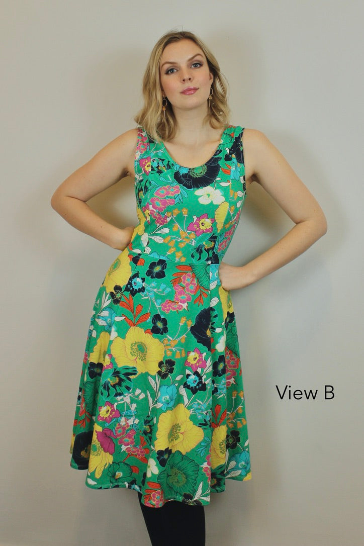 Idun Jersey Dress PDF Pattern - Ploen Patterns Idun Jersey Dress PDF Pattern - Ploen Patterns