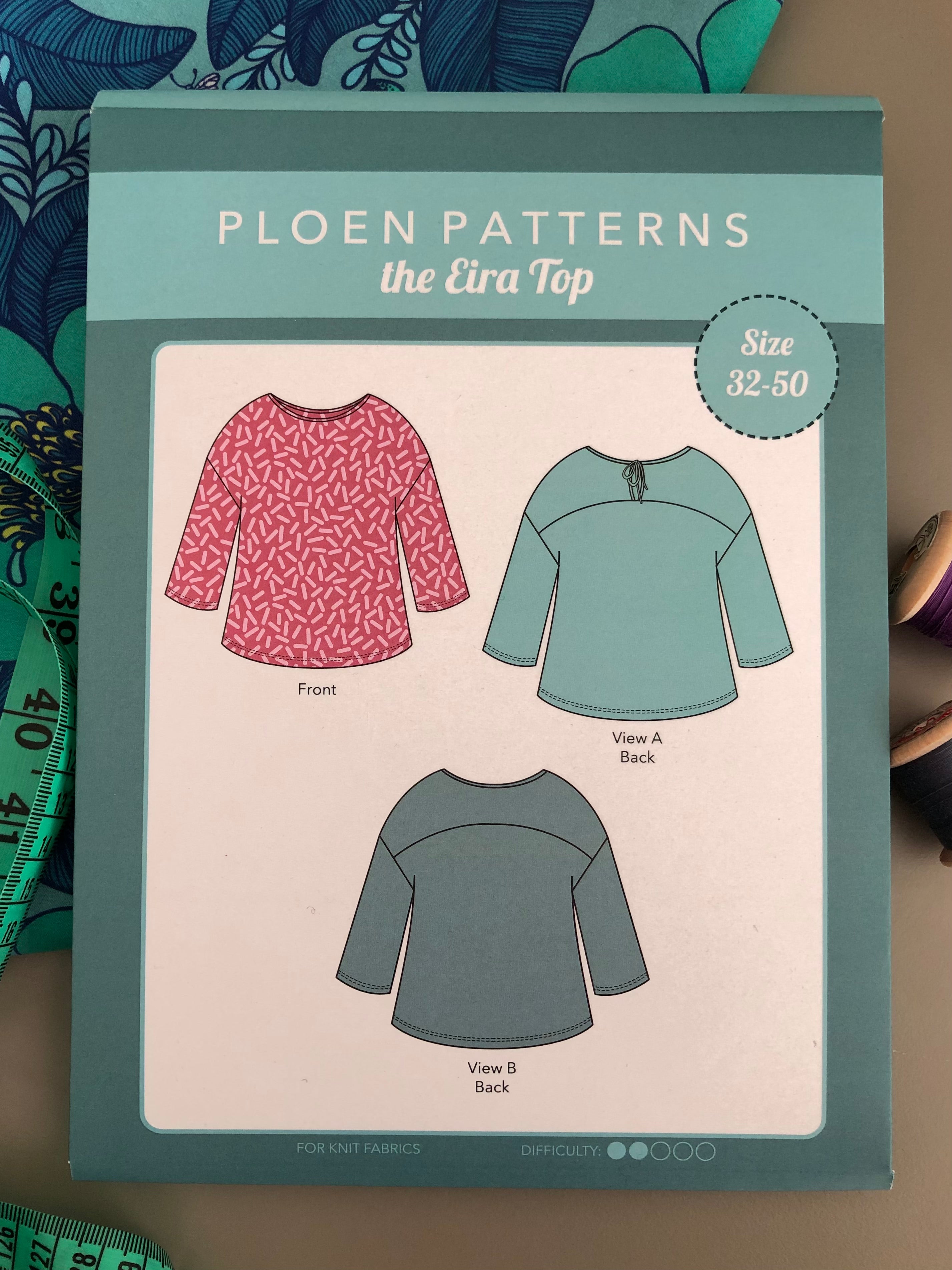 Eira top Paper Pattern