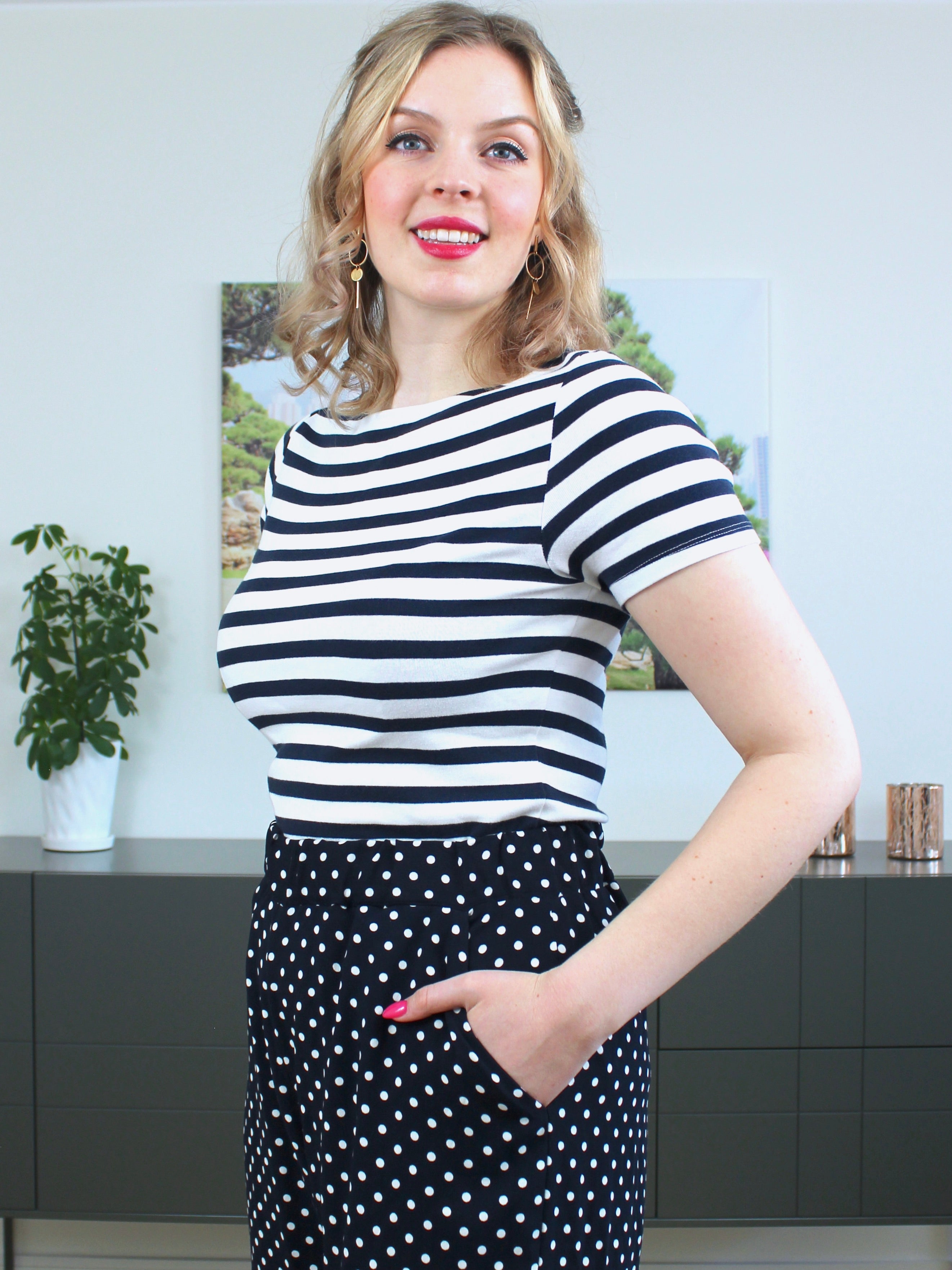 Tyra trousers Paper Pattern