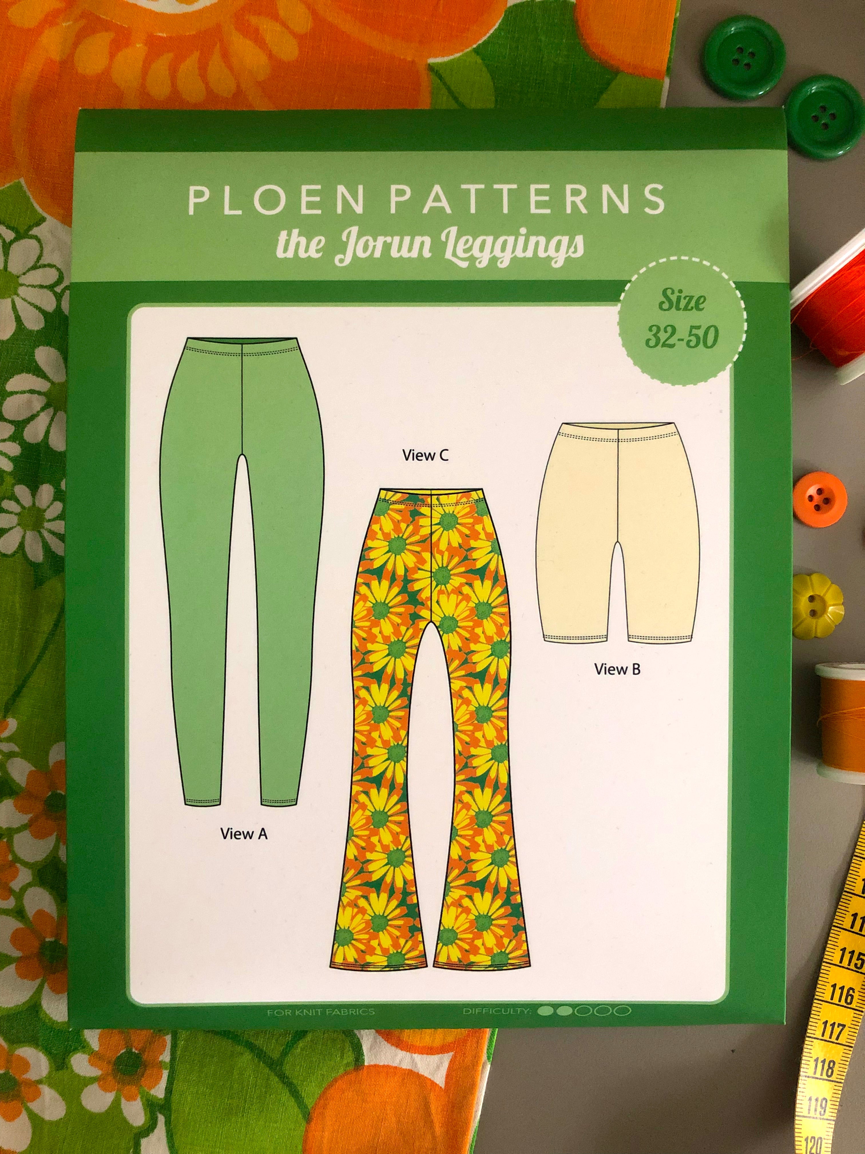 Jorun leggings Paper Pattern