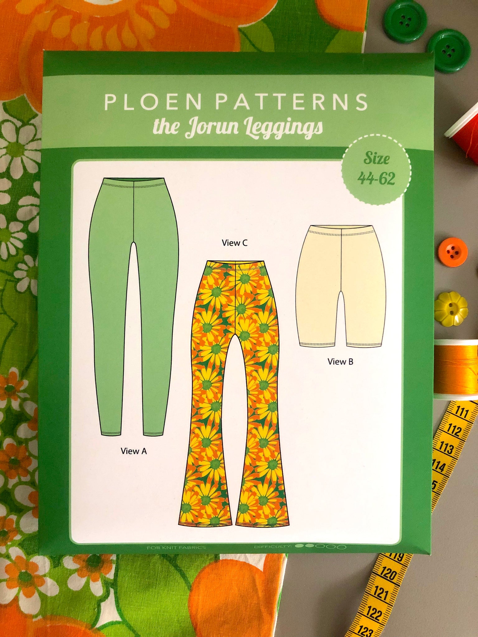 Jorun leggings Paper Pattern – Ploen Patterns