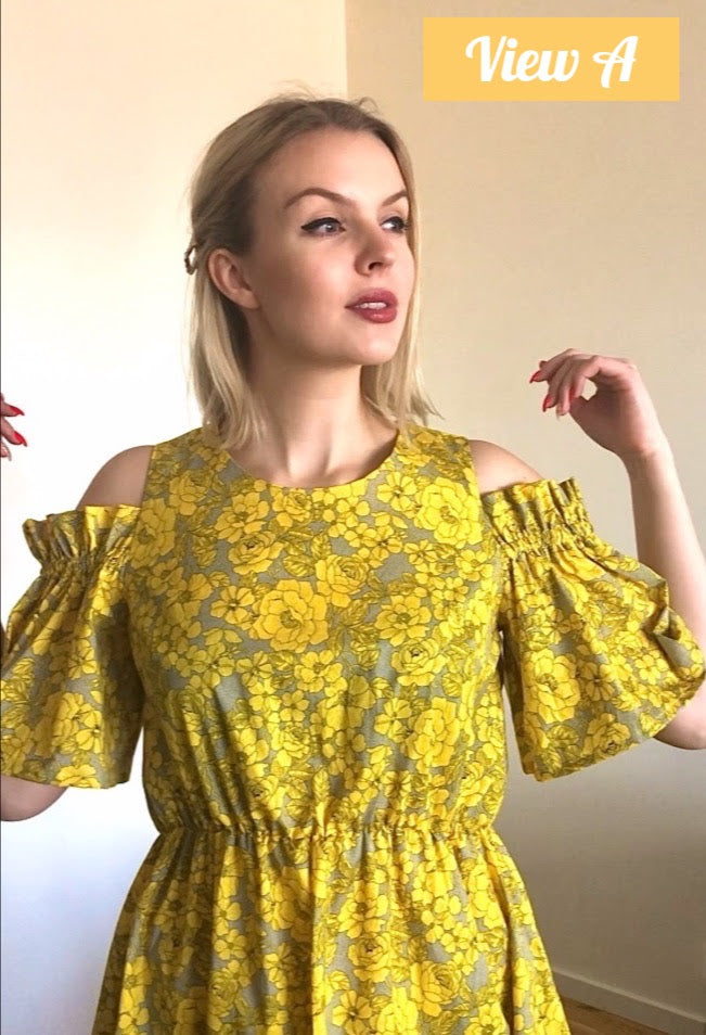 Vera dress & top Paper Pattern