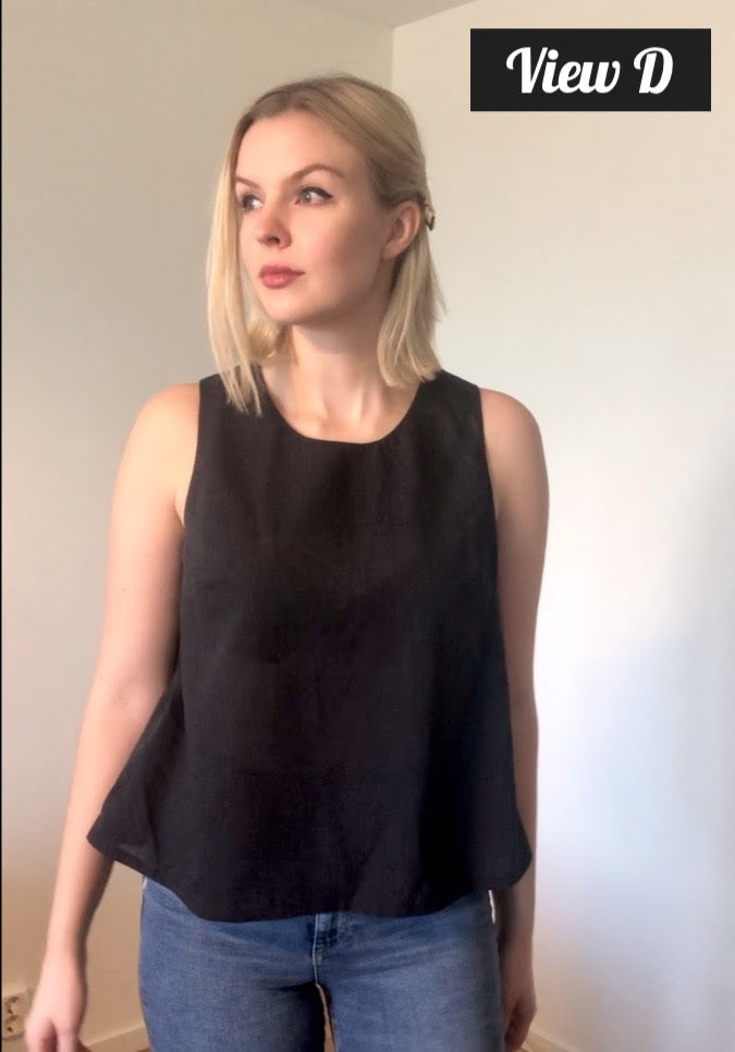 Vera dress & top Paper Pattern