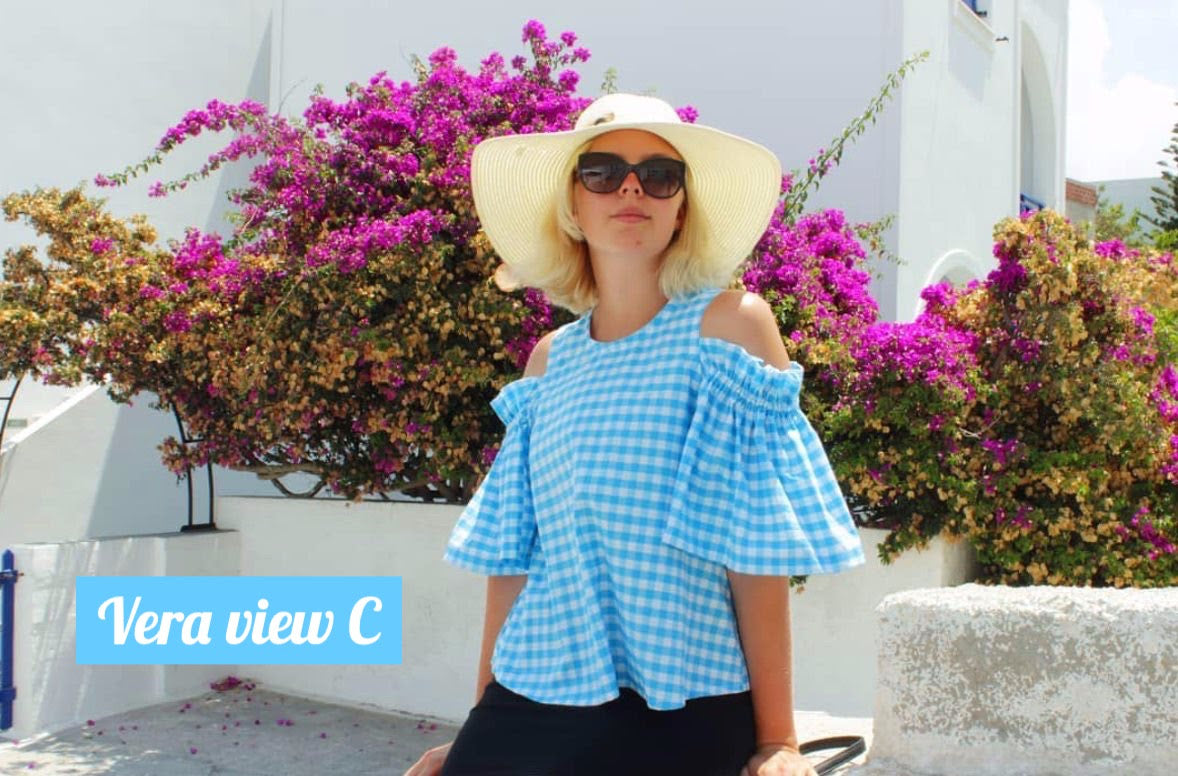 Vera dress & top Paper Pattern