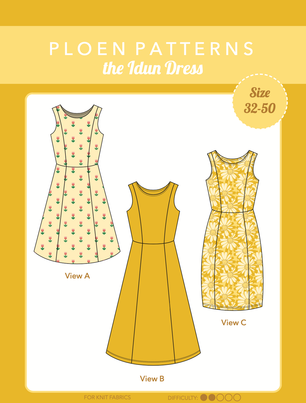 Idun dress Paper Pattern